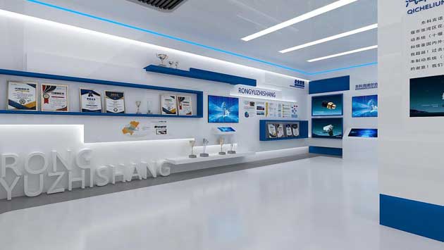 企業(yè)展廳多媒體互動展項-好奇數(shù)字科技