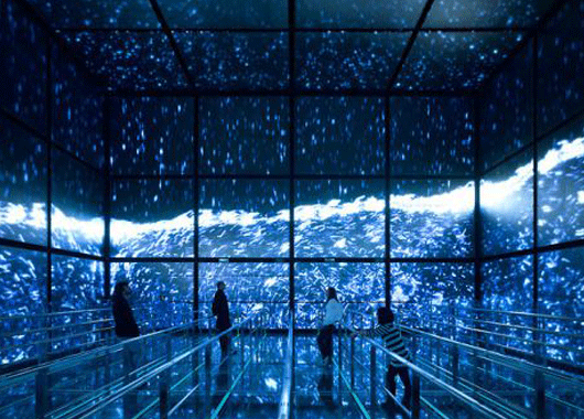 折幕投影在展館展廳的應(yīng)用場景