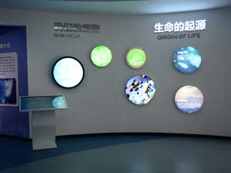 格林醫(yī)學(xué)生命科技體驗(yàn)館數(shù)字多媒體雙屏互動(dòng)體驗(yàn)