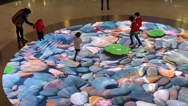 地面投影互動(dòng)系統(tǒng)-蘇州好奇數(shù)字科技有限公司