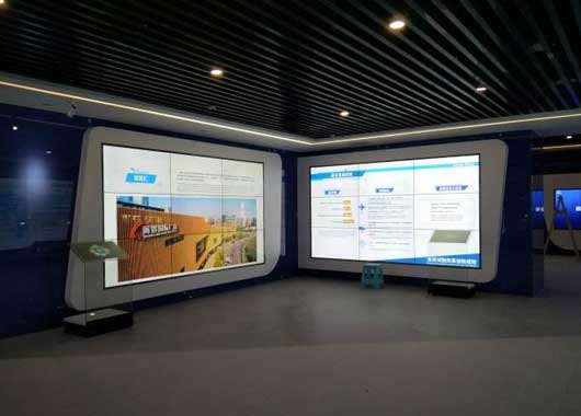 液晶拼接屏的應用場景-展覽展廳