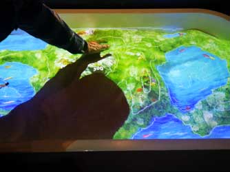 互動沙池、互動沙桌、魔法沙桌、互動投影沙桌