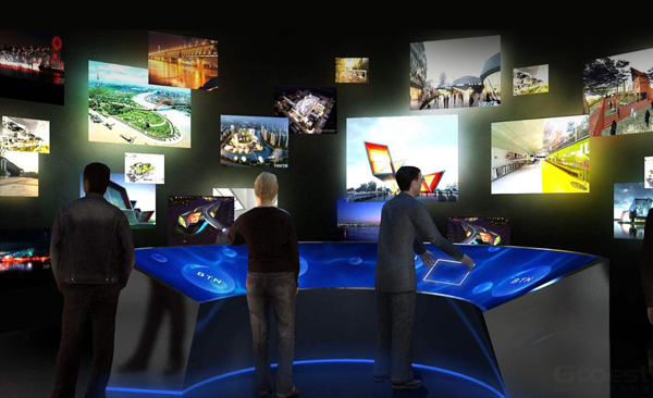 展廳互動媒體多屏互動技術方案-蘇州好奇數(shù)字科技有限公司