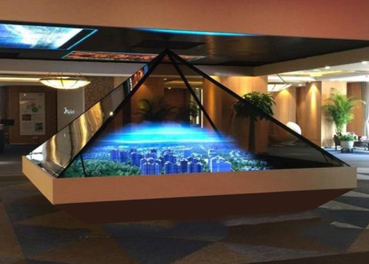 全息柜在城市規(guī)劃沙盤的應(yīng)用