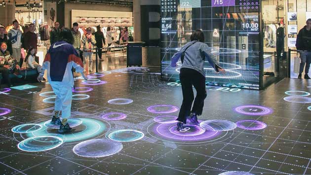 地面互動(dòng)投影