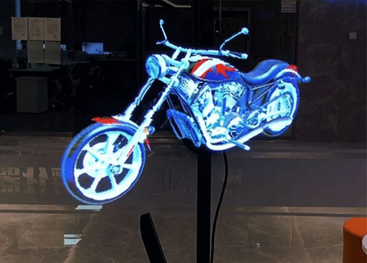 全息風(fēng)扇的應(yīng)用場(chǎng)景產(chǎn)品櫥窗展示-好奇數(shù)字科技