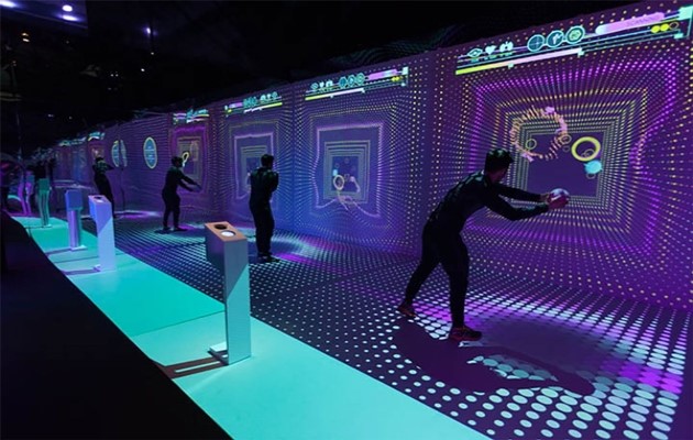 展廳多媒體-體感互動投影-蘇州好奇數(shù)字科技