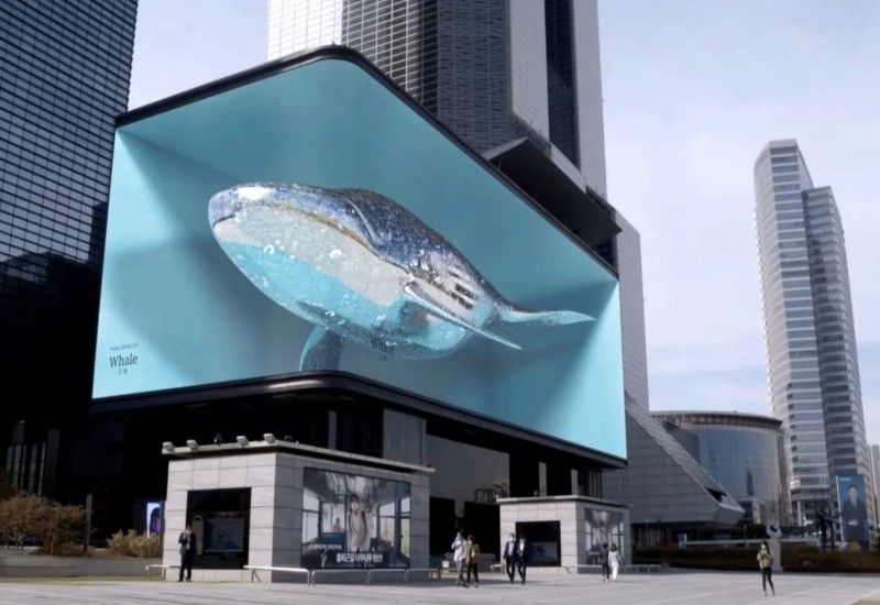 戶外裸眼3D顯示大屏-蘇州好奇數(shù)字科技